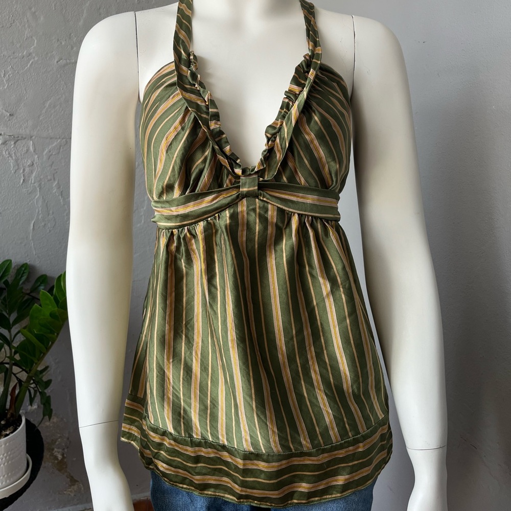 BCBGmaxaria Vintage delicate silk top